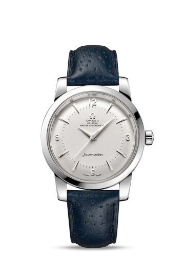 Omega Seamaster 1948 Central Seconds Stainless Steel / Silver / Leather